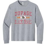 Dupage Black Bears Youth 6-Ounce Heavyweight Long Sleeve Tee