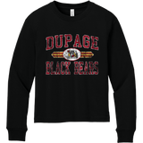 Dupage Black Bears Youth 6-Ounce Heavyweight Long Sleeve Tee